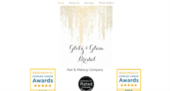 Desktop Screenshot of glitzandglambridal.com